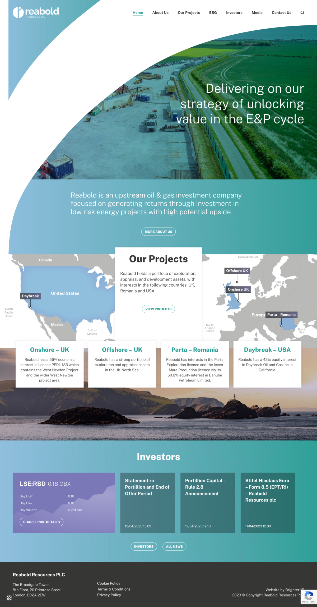 Homepage 27april2023 Screenshot