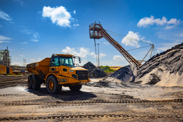Kenmare Truck At Mining Site