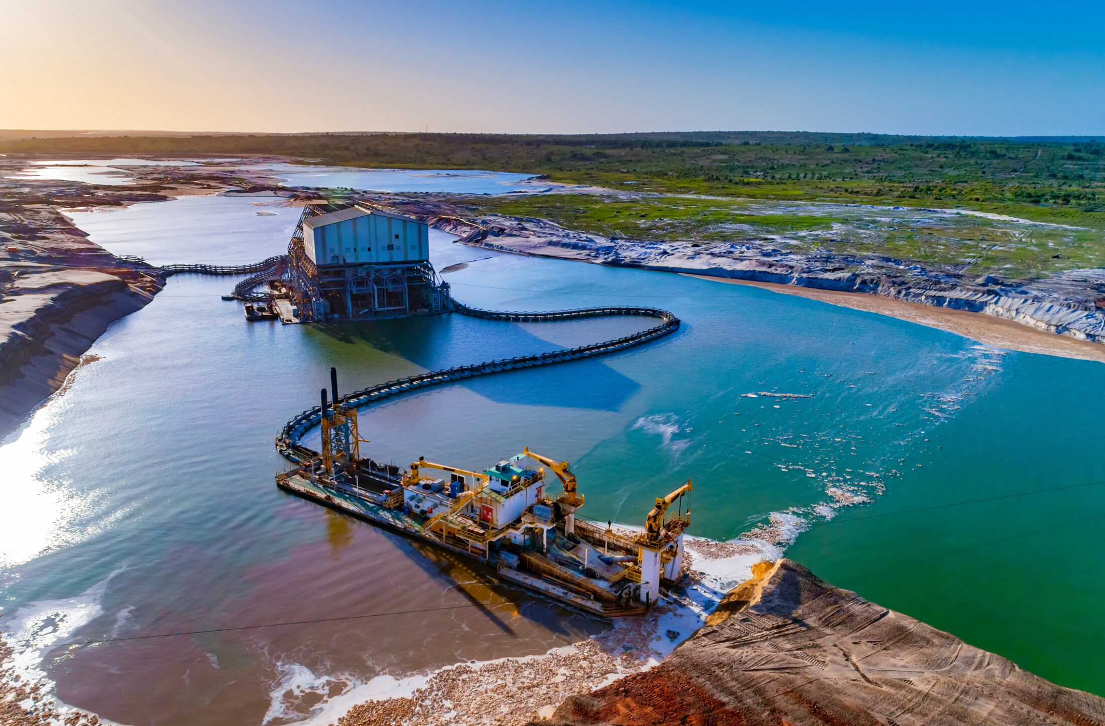 Kenmare dredging site