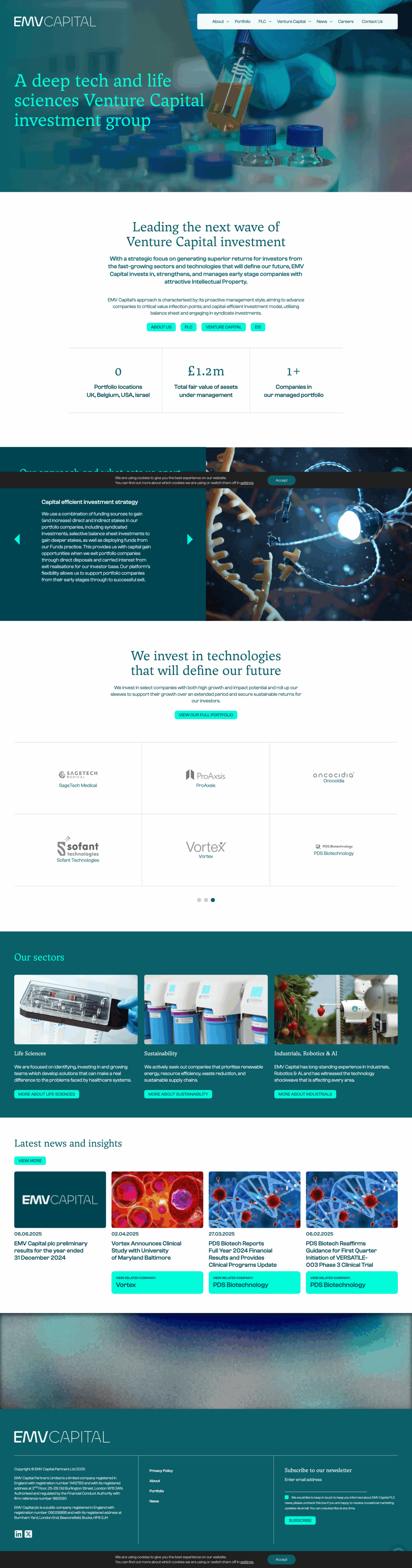 Emvcapital Homepage
